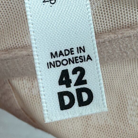 Torrid Curve Womens Push Up Padded Bra Size 42DD Nude Beige Lace Underwire - Picture 5 of 7